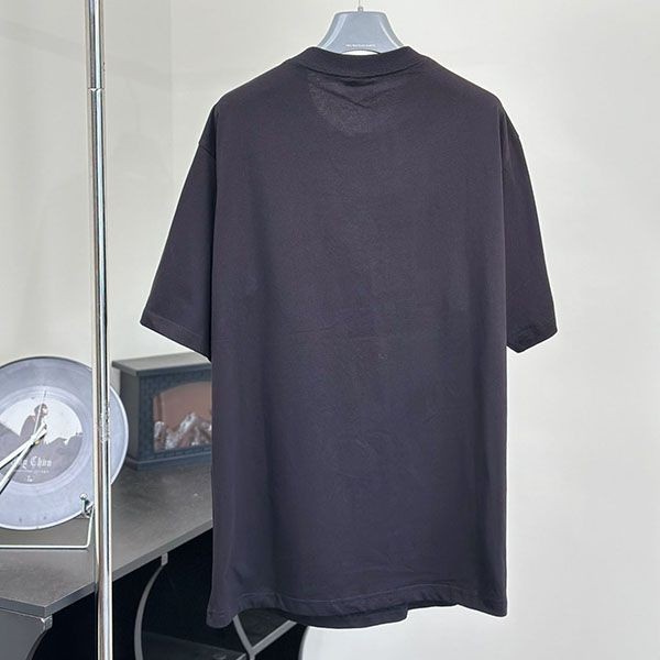 素敵な バレンシアガ  Tシャツ 偽物 ミディアムフィット ロゴ bac39316